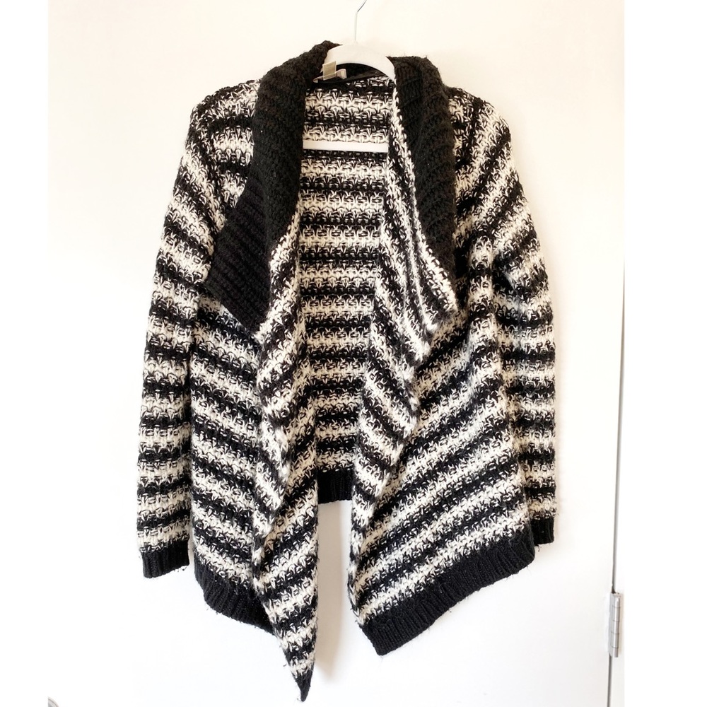 Loft: Women’s Knit open waterfall sweater .